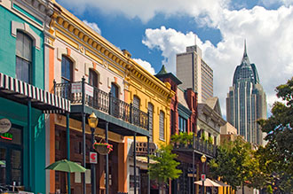 downtown Mobile